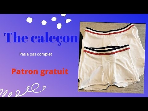 Complete step-by-step guide to sewing underpants, with a free pattern