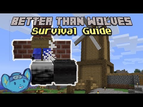 Automating Kilns - EP18 Better Than Wolves (Minecraft) Survival Guide
