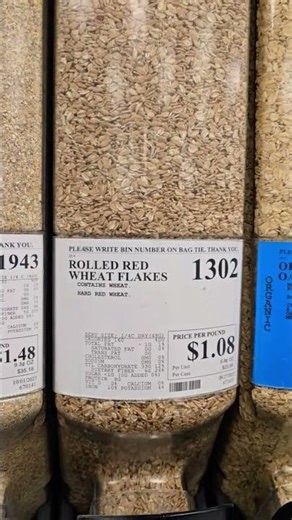 Why I love WINCO bulk bins 🥰 you can buy as little or as much as you want. #bulkdiscounts #frugal