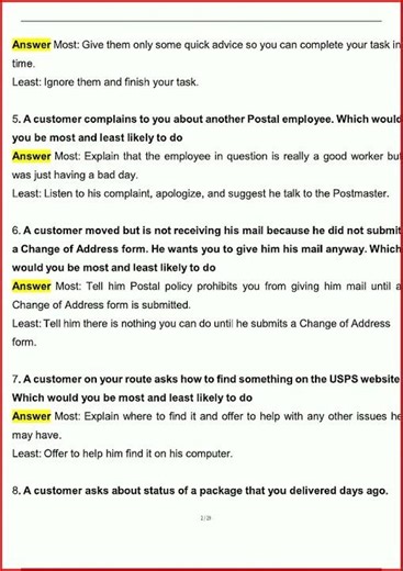 Usps Post Office Exam 474 Latest Actual Questions And Verifi video