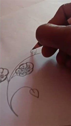 How to Draw a Flower Creeper | Easy Drawing Tutorial #shorts #shortsfeed #shortvideo