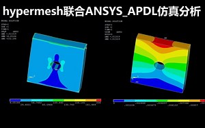 【机械专业必备—CAE技能02】hypermesh联合ANSYS APDL仿真分析——hypermesh网格导入APDL