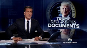 TRUMP DECLASSIFIES DOCUMENTS: Pres. Donald J. Trump has taken the unprecedented step of declassifying documents having to do with the Russia investigation from people he believes are biased against him. David Muir reports. https://abcn.ws/2NiKh0H | ABC World News Tonight with David Muir