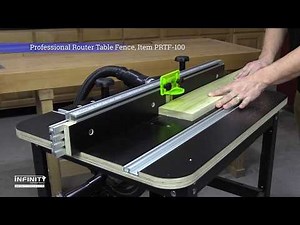 Infinity Tools Professional Router Table Fence