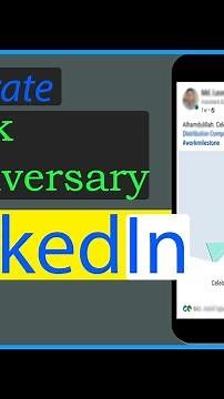 How to Celebrate Work anniversary in LinkedIn Profile? Find Work Anniversary in LinkedIn | ‪@LeonsBD‬