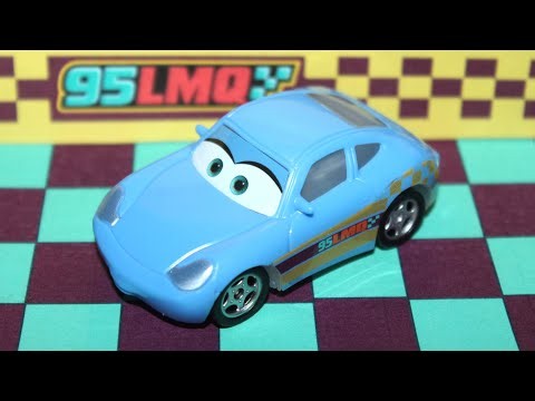 Mattel Disney Cars Race to Celebrate Sally - LIGHT-UP (20th Anniversary) 2026 Porsche - McQueen Day