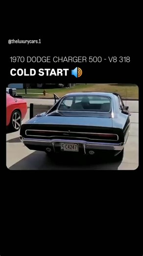 THE LUXURY CARS on Instagram: "👉🏻The 1970 Dodge Charger 500 - built on Chrysler's B-body platform - comes to life with a 5.2-liter (318-cubic-inch) LA-series V8, rated at approximately 230 hp and producing 320 lb-ft of torque. Weighing in at around 3,483 lb, this rear-wheel-drive muscle car features bold styling – hidden headlights, flush grille, and a sleek "coke-bottle" profile - that masked its performance purpose. What elevates the Charger 500 is how it bridged street muscle and NASCAR lin