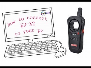 how to use keydiy KD-X2 on pc