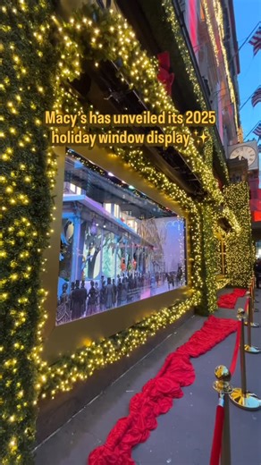 Secret NYC on Instagram: "[LINK IN BIO] Macy’s iconic holiday window displays are officially BACK for the 2025 season ✨🤩 Which window was your fav? Tap the link in our bio to learn more about this year’s display! #mysecretnyc #lifestyle"
