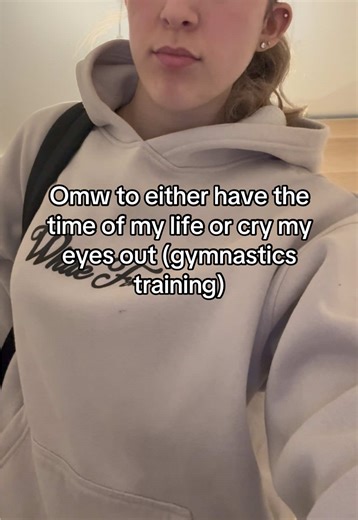 Training is so bipolar 🥲#training #gymnastics #cry #fyp #relatable?