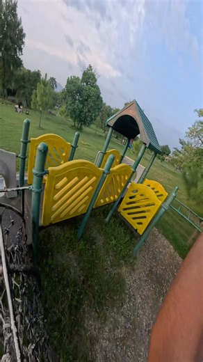 Playground parkour PoV #playground #parkour #running