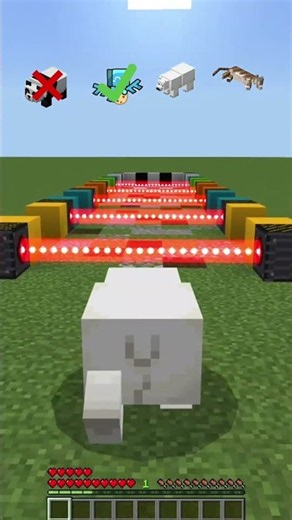 mobs vs laser #minecraft #gaming #memes