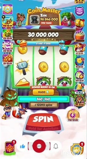 Coin master game bonus