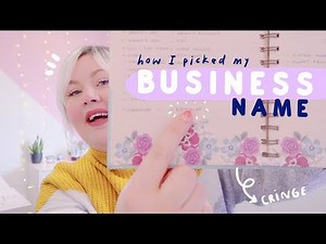 TIPS | Picking a Business name