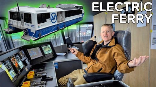 First Look: NZ’s Newest Electric Ferry Hits the Water ⚡ + Megawatt Charging! 🚤 | EV Maritime