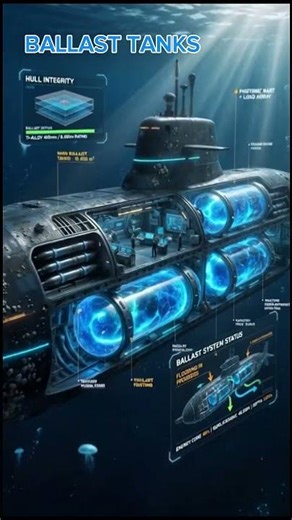 How Do Submarines Go Underwater?! 😳 ⭐
