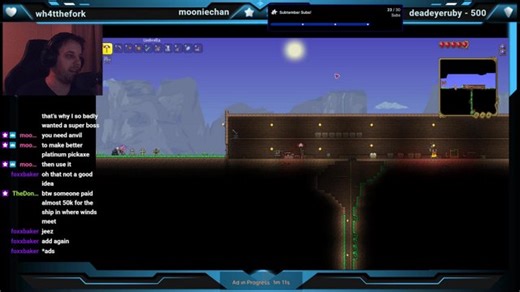 By chat's command: Terraria! Diggy diggy hole!?