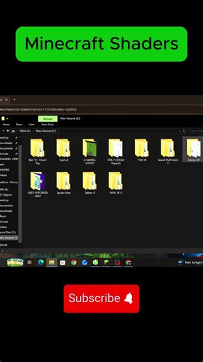Minecraft Shaders for Free 😱 #minecraft #trending #youtube #viral