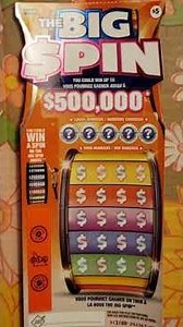 Scratch ticket - Big spin 🍀🍀 win or lose watch and see 🙃