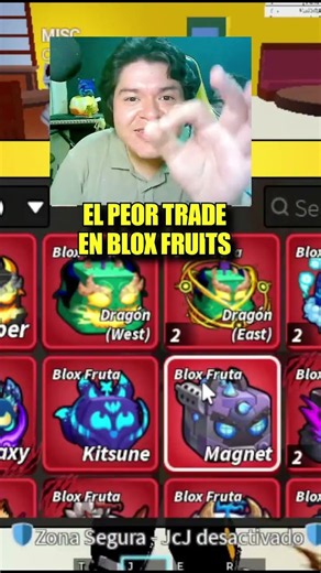 EL PEOR TRADE DEL MUNDO EN BLOX FRUITS 🤑 #shorts