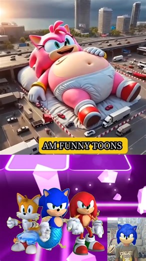 Frontier amy become giant baby 🍼 Funny Animation Story X Tiles Hop Game Drama 🔴 |