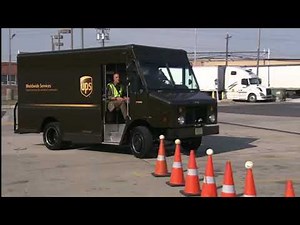 how to drive a ups truck
