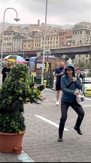 😭 Nobody trained for this. #BushmanPrank #Funny #ZamFam