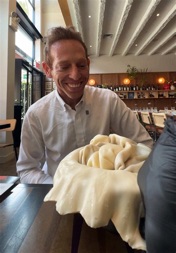Giant Khinkali NYC: 6 Dumplings Inside One at Laliko