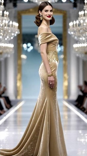 Luxury in Motion/A Symphony of Dresses/Runway of Eternal Elegance