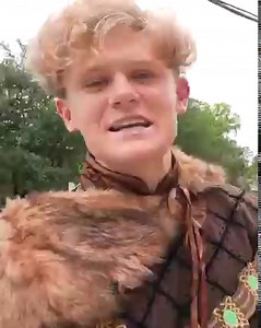 i'm really out here with gold coins & dressed up as a medieval prince 🤴 🥲 | Ryan Trahan