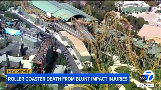 518K views · 4K reactions | A man who was unresponsive after riding a roller coaster at Universal Orlando's newest park died from blunt impact injuries. See the full story here: https://abc7.com/post/man-dies-blunt-impact-injuries-riding-stardust-racers-new-florida-amusement-park-epic-universe/17847343/ | ABC7 Morning Show | Facebook