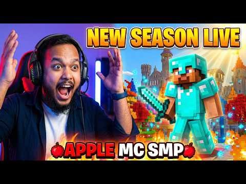 Minecraft Live 🔴 AppleMC New Season SMP | Survival Gameplay with Viewers