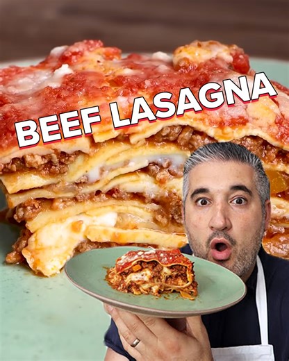 How to Make Beef Lasagna Like an Italian! | Vincenzo's Plate