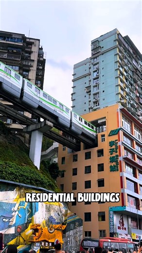 MrAladdin on Instagram: "Why Are People Pretending to Eat a Train? Why do people in China stand with their mouths wide open like this? The secret lies in Chongqing, where a train actually passes straight through residential buildings. This unusual setup has sparked a viral trend known as “eating the train.” People position themselves at just the right distance and angle so it looks like the train is going into their mouth. It might look cool in photos, but the behind-the-scenes process is actual