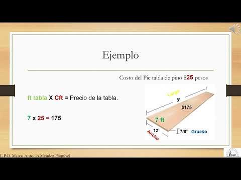 Cálculo de Precio de Madera (Presupuesto Part. 9)