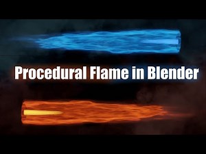 How to Make a Procedural Flame in Blender 2.83!