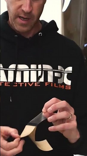 How to Repair a Torn Window or Top on a Convertible car with Lamin-x Films! #shorts #laminx