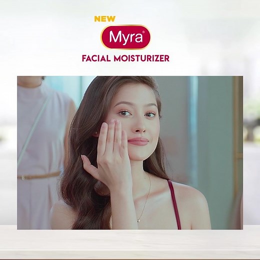 Smooth and glowy skin without the sticky feeling? Check! Try the NEW & IMPROVED Myra Facial Moisturizer, now made with more beauty vitamins. | Myra