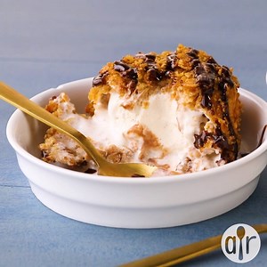 315K views · 617 reactions | "Delicious! I've tried making fried ice cream so many times, and this recipe has turned out the best!" Fried Ice Cream: https://trib.al/SsgKDCW | Allrecipes | Facebook