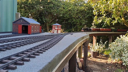 Our client's Gauge 1 layout with Signal Box and Goods Shed....🚂🚂🚂🚂🚂 | Brunel Models