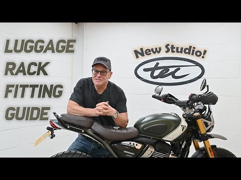 Triumph Speed 400 & Scrambler 400 X - TEC Luggage Rack Fitting Guide