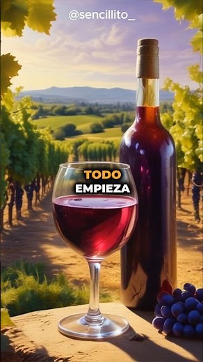 ¿Cómo se hace el vino? 🍇 ¡Descubre el proceso completo! #sencillito #educación #curiosidades