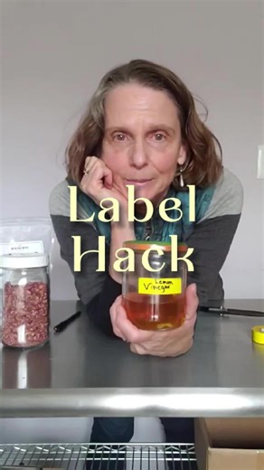 🟡 Easy Label Hack: Yellow Electrical Tape 🫙 Need a quick, simple way to label jars, bottles, or containers? Yellow electrical tape is the perfect solution. Here’s why it’s a great idea: 👉 Easy to Use: Simply tear or cut a piece, write on it with a marker, and stick it onto your container. 👉 Inexpensive: Electrical tape is budget-friendly and lasts a long time. 👉 Residue-Free: When it’s time to remove the tape, it peels off cleanly without leaving sticky residue. 👉 Highly Visible: The brigh
