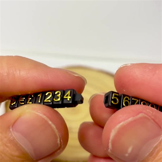 3mm Price Tag Cubes Black & Gold: Jewelry Display (set of 10) - Etsy