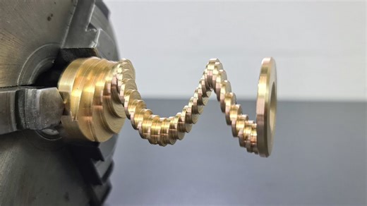 Making a quirky part on a lathe.