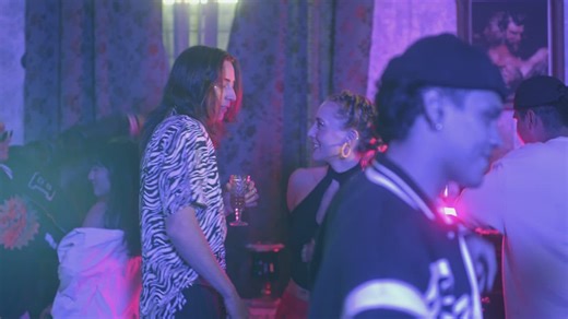 Couple of friends dancing at a party - Free Stock Video