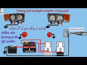 How to Wire Parking Lights and Headlights | Complete Car Wiring Guide