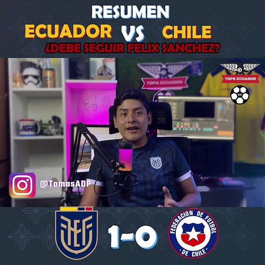 Resumen Ecuador 1-0 Chile en Eliminatorias 2026