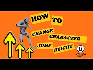 UE4 TUTORIAL - HOW TO ADJUST/ CHANGE JUMP HEIGHT (EASY BIGINNER TUTORIAL)