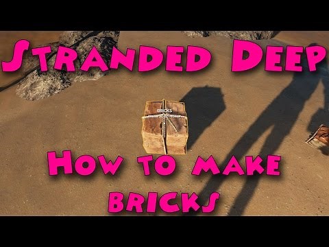 Stranded Deep - How to make bricks